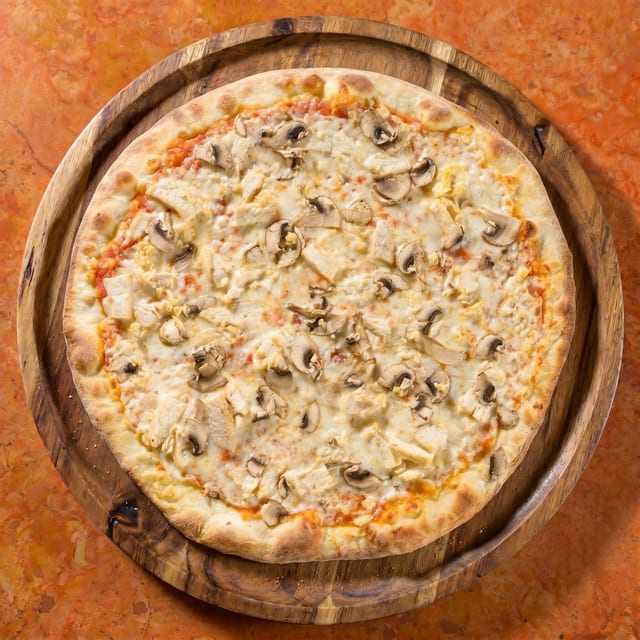 Pollo Pizza.