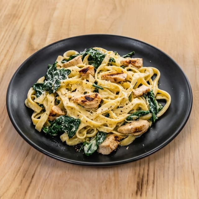 Fettuccine Alfredo.