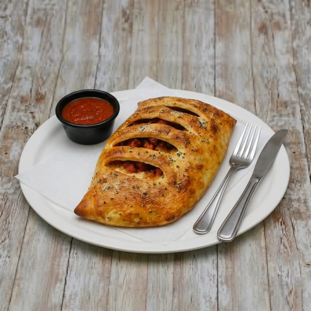 Meat Lovers Calzone.