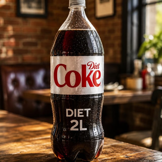 2 Liter Diet Coke.