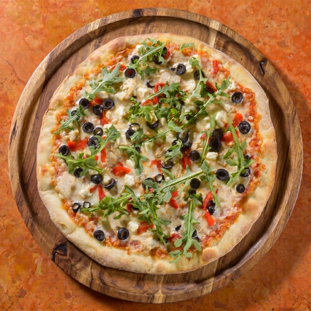 Grande Pollo Pizza.