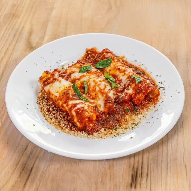 Stuffed Manicotti.